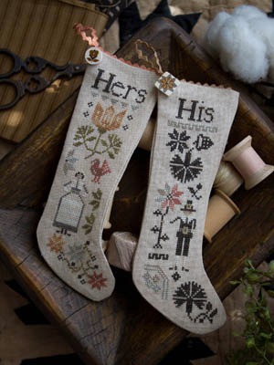 Plum Street Samplers - His & Hers Thanksgiving Stockings
