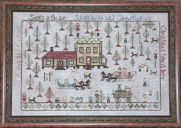 Praiseworthy Stitches - Kringle's Christmas Tree Farm