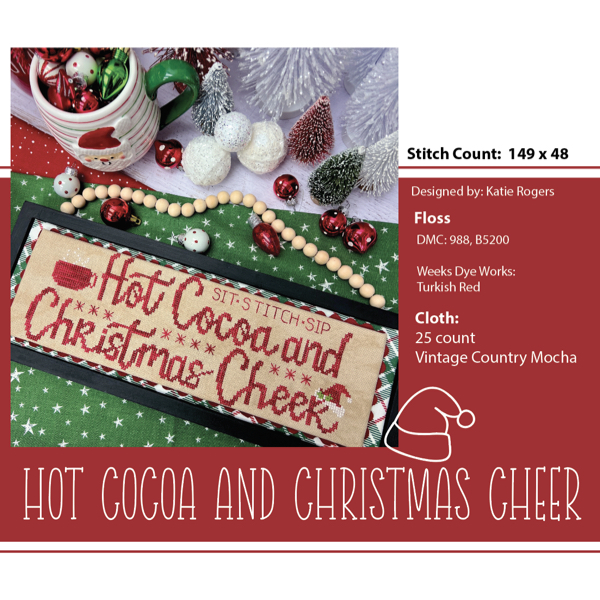 Primrose Cottage Stitches - Hot Cocoa and Christmas Cheer