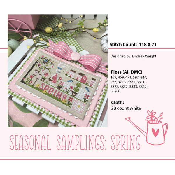 Primrose Cottage Stitches - Seasonal Samplings: Spring