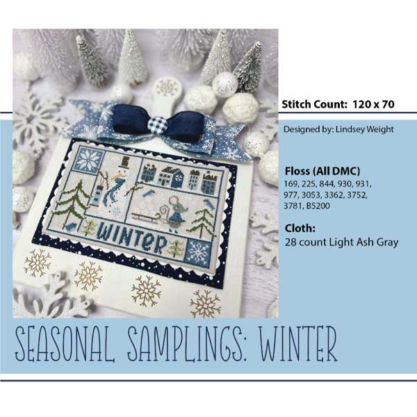 Primrose Cottage Stitches - Seasonal Samplings: Winter
