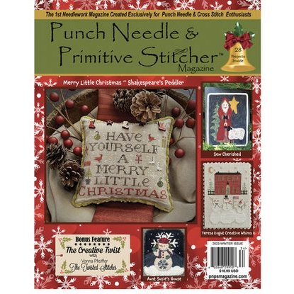 Punch Needle and Primitive Stitcher - Christmas Winter Mega 2023