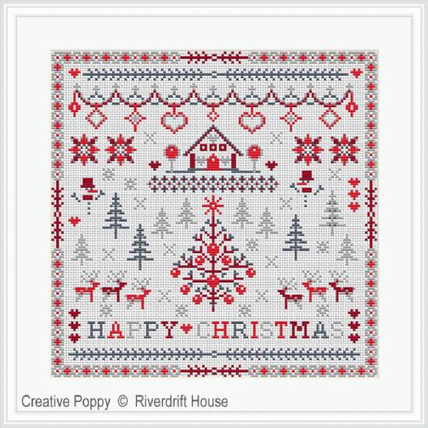 Riverdrift House - Happy Christmas Sampler