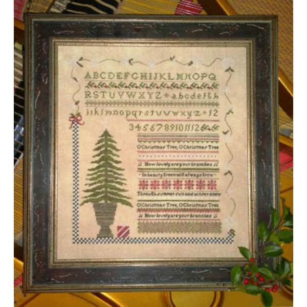 Samplers Not Forgotten - O Christmas Tree