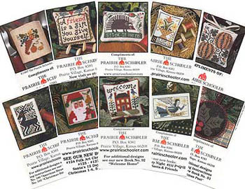 The Prairie Schooler - Mini Card Collection A - Farmer's Market