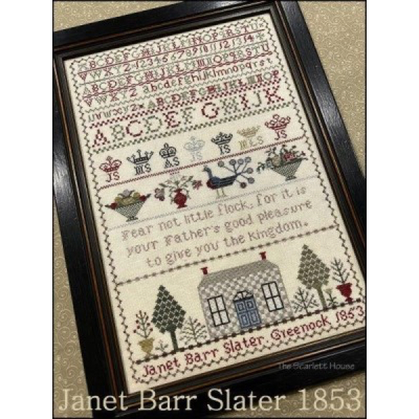 The Scarlett House - Janet Barr Slater 1853