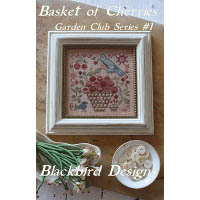 Blackbird Designs - Garden Club Series #1 - Basket of Cherries