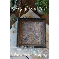 Blackbird Designs - Loose Feathers For the Birds 3 - She Sights a Bird