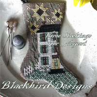 Blackbird Designs - Sweet August (Three Stockings for August)