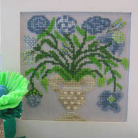 By the Bay Needleart - A Little Blue for You