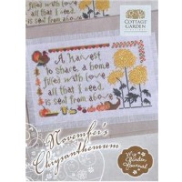 Cottage Garden Samplings - November's Chrysanthemum - My Garden Journal