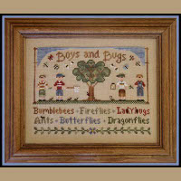 Country Cottage Needleworks - Boys & Bugs