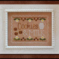 Country Cottage Needleworks - Cookies and Milk