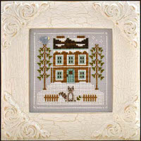 Country Cottage Needleworks - Frosty Forest Part 1 - Raccoon Cabin