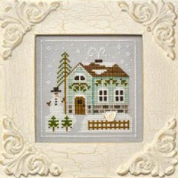 Country Cottage Needleworks - Frosty Forest Part 3 - Snowman's Cottage