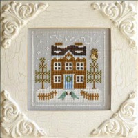 Country Cottage Needleworks - Frosty Forest Part 5 - Bluebird Cabin