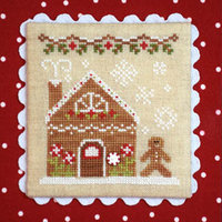 Country Cottage Needleworks - Gingerbread Village #4 - Gingerbread House 2