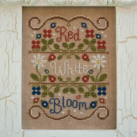 Country Cottage Needleworks - Red, White and Bloom