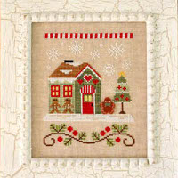 Country Cottage Needleworks - Santa's Village #10 - Gingerbread Emporium