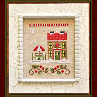 Country Cottage Needleworks - Santa's Village #12 - Hot Cocoa Cafe