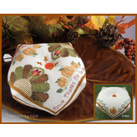 Designs By Lisa - Turkey Biscornu