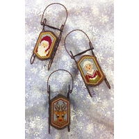 Foxwood Crossings - Sled Ornaments - Sled Heads