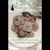 Heartstring Samplery - Festive Little Fobs - Teatime Edition