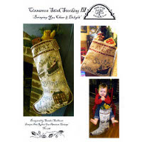 Homespun Elegance - Cinnamon Stick Stocking III (IV)