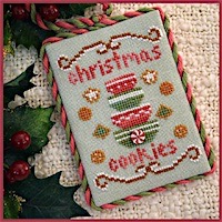 Just Another Button Company - Classic Collection #4 - Christmas Cookies button pack