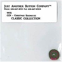 Classic Collection #9 - Christmas Birdhouse button pack