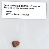Just Another Button Company - Frosty Forest Part 4 - Snowy Friends button pack