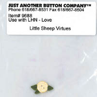 Just Another Button Company - Little Sheep Virtues #2 - Love Button Pack