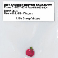 Just Another Button Company - Little Sheep Virtues #8 - Wisdom Button Pack