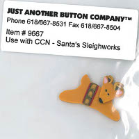 Just Another Button Company - Santa's Village #9 - Santa's Sleighworks Button Pack