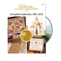 Just Cross Stitch Magazine - Sampler and Antique Needlework Quarterly 1991-2015 DVD