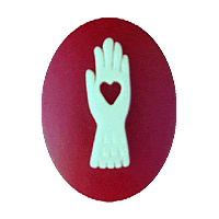 Kelmscott Designs - Heart in Hand Needleminder
