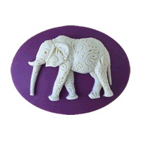 Kelmscott Designs - Paisley Elephant Needleminder