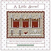 Little House Needleworks - A Little Snow floss pack