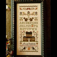 Little House Needleworks - Autumn Band Sampler