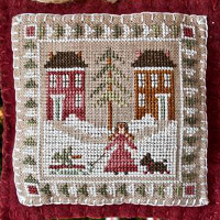 Little House Needleworks - Bringing Home the Tree