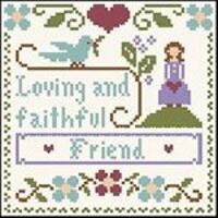 Little House Needleworks - Little Women Virtues - Loving & Faithful