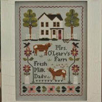Little House Needleworks - Mrs O'Leary's Dairy Farm