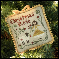 Little House Needleworks - Sampler Tree 4 - Christmas Rose
