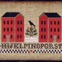 Little House Needleworks - Two Red Houses