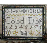 Pineberry Lane - Good Dog Marking Sampler