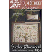 Plum Street Samplers - Caroline Broomhead 1838