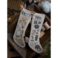 Plum Street Samplers - His & Hers Thanksgiving Stockings