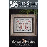 Plum Street Samplers - Mermaid Fraktur