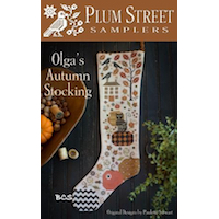 Plum Street Samplers - Olga's Autumn Stocking