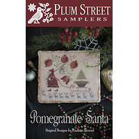 Plum Street Samplers - Pomegranate Santa